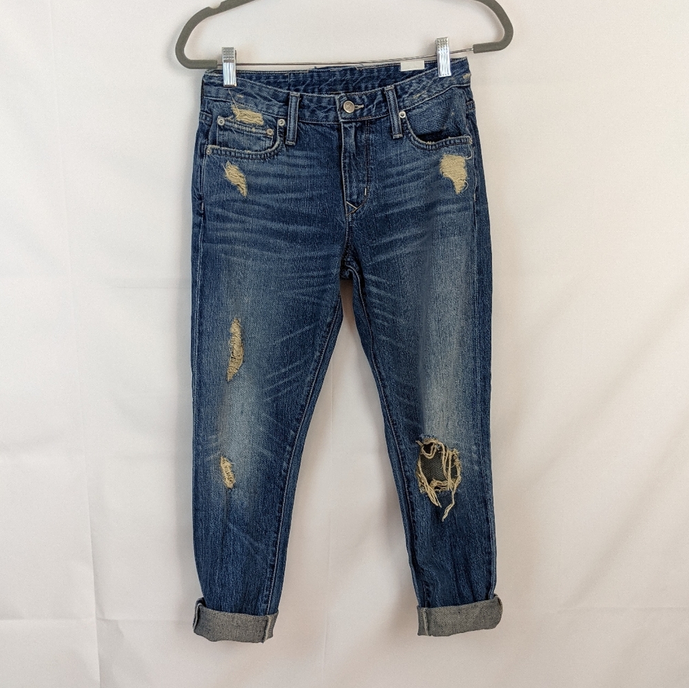 Lovers + Friends Baggy Ezra Slim Boyfriend Jeans Sz 24